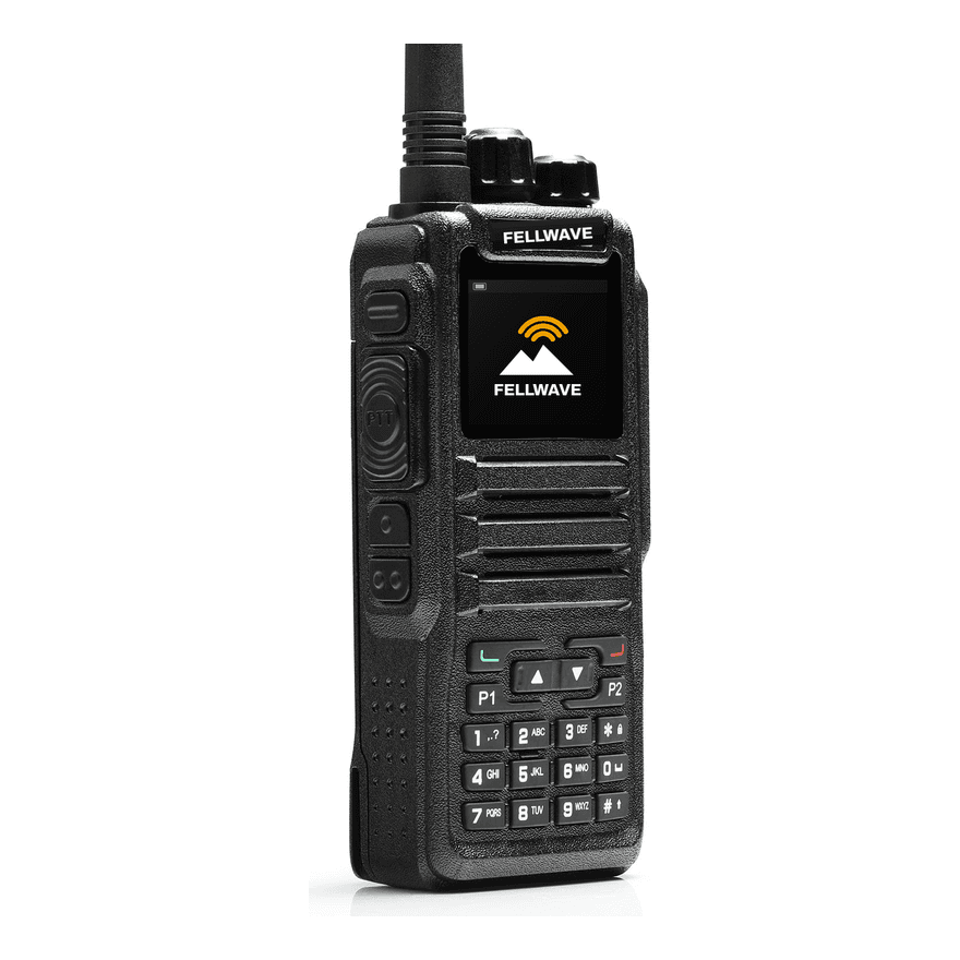 Fellwave FW-600 digital handheld radio with colour display and keypad