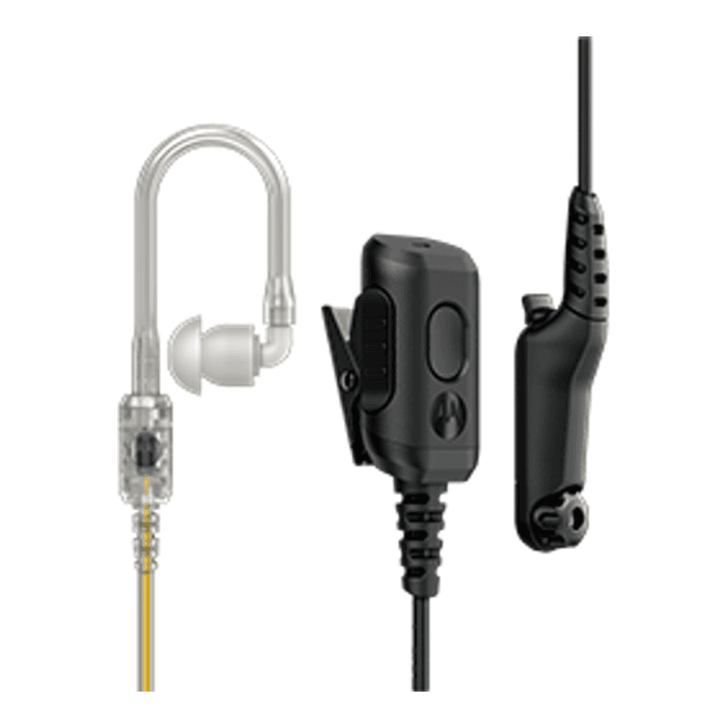 Motorola PMLN8342 two-wire IMPRES surveillance kit with clear acoustic tube